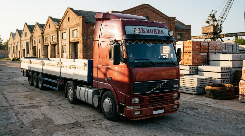 Длинномер Volvo 12 метров