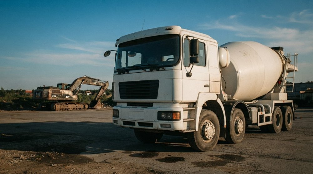 Авто­бетоно­смеситель SHACMAN SX5256GJBDR384