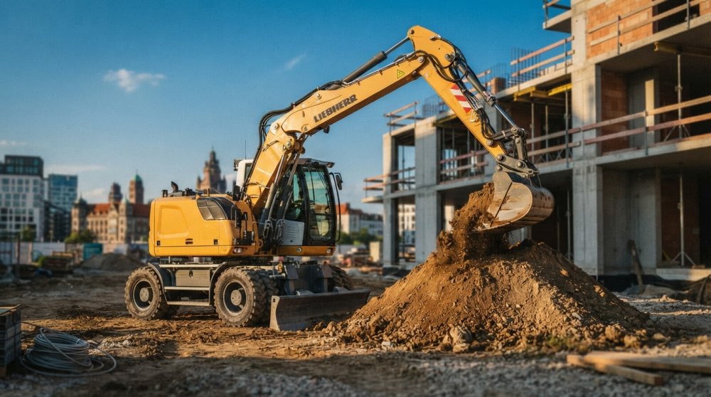 Колесный экскаватор Liebherr A 916 Litronic