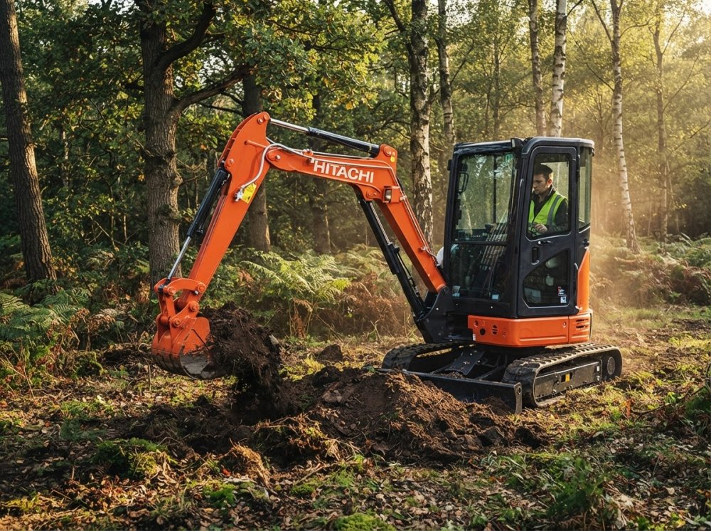 Мини-экскаватор Hitachi ZX26U-5A