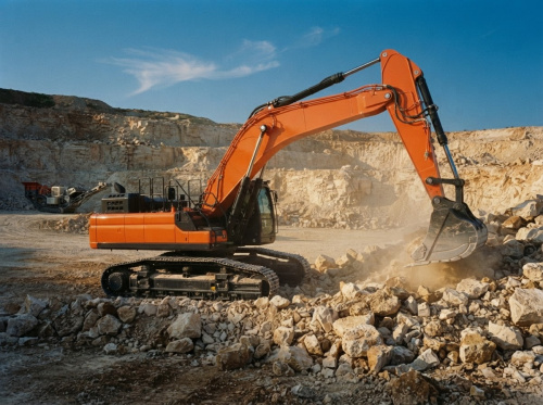 Экскаватор Doosan DX255LC с узким ковшом