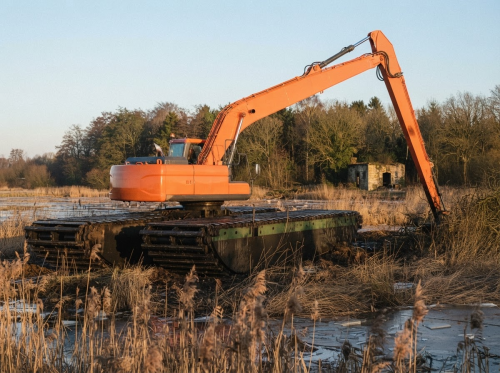 Плавающий экскаватор Waterking WK 220