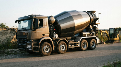 Авто­бетоно­смеситель Liebherr HTM 904 ZA на шасси SCANIA P380