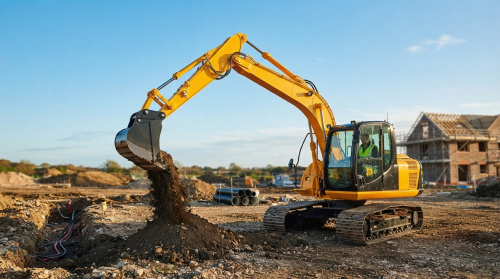 Колесный экскаватор JCB JS 130W