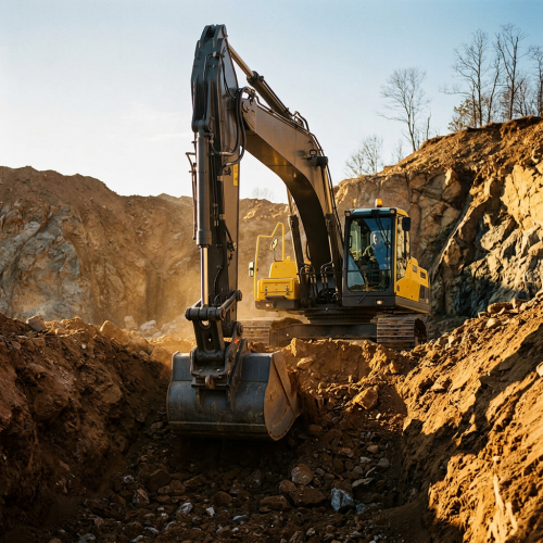 Гусеничный экскаватор Volvo EC250D
