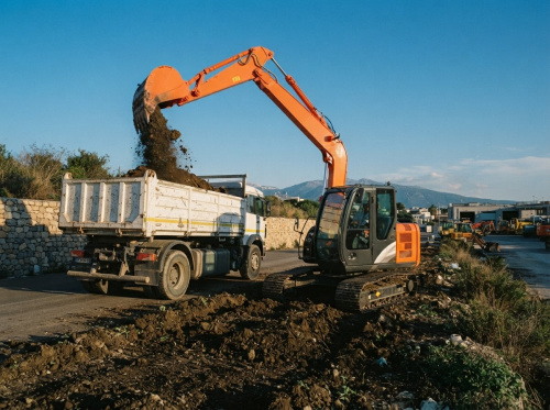 Мини-экскаватор Hitachi ZX70-5G