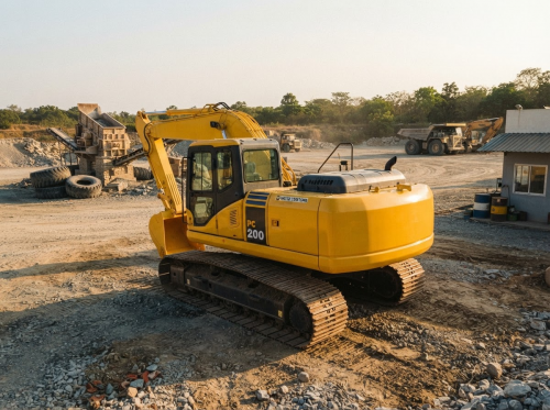 Гусеничный экскаватор Komatsu PC200