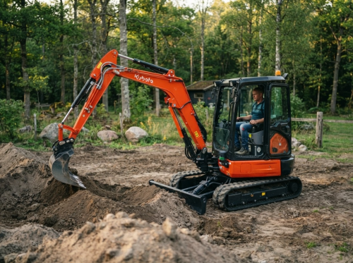 Мини-экскаватор Kubota KX037-4
