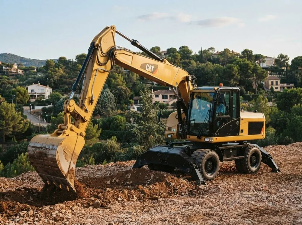 Колесный экскаватор CAT M322D2