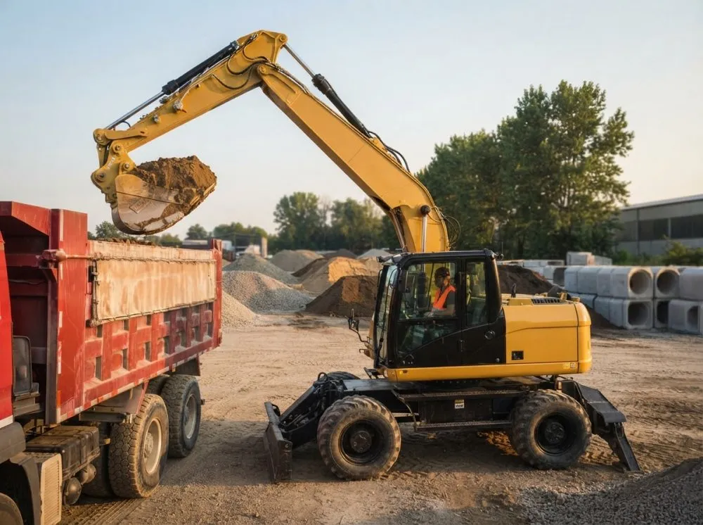 Колесный экскаватор Cat M317D2