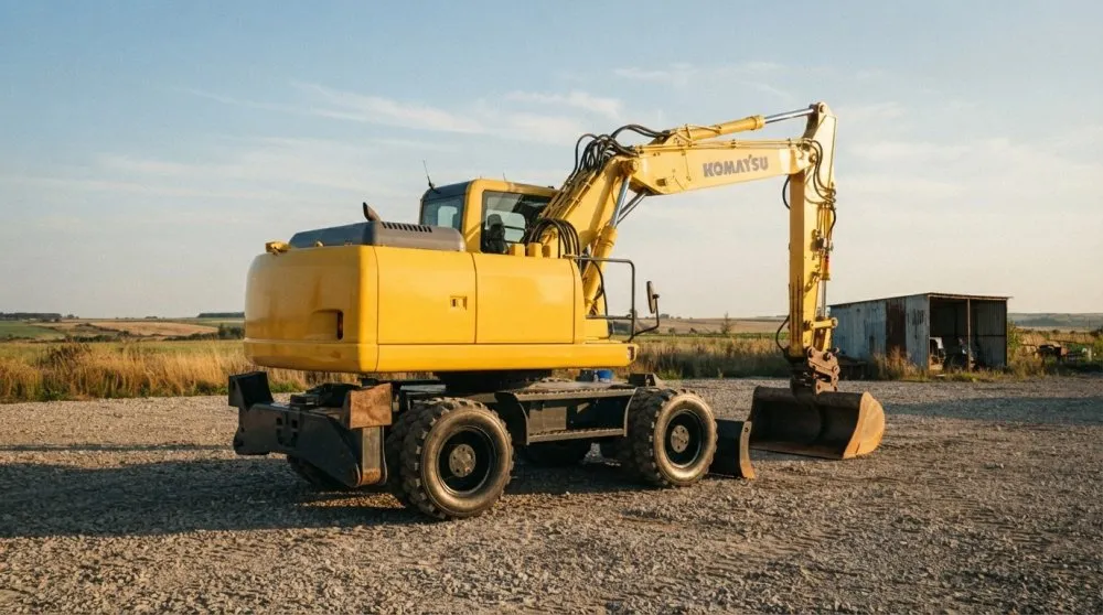 Колесный экскаватор Komatsu PW180-7