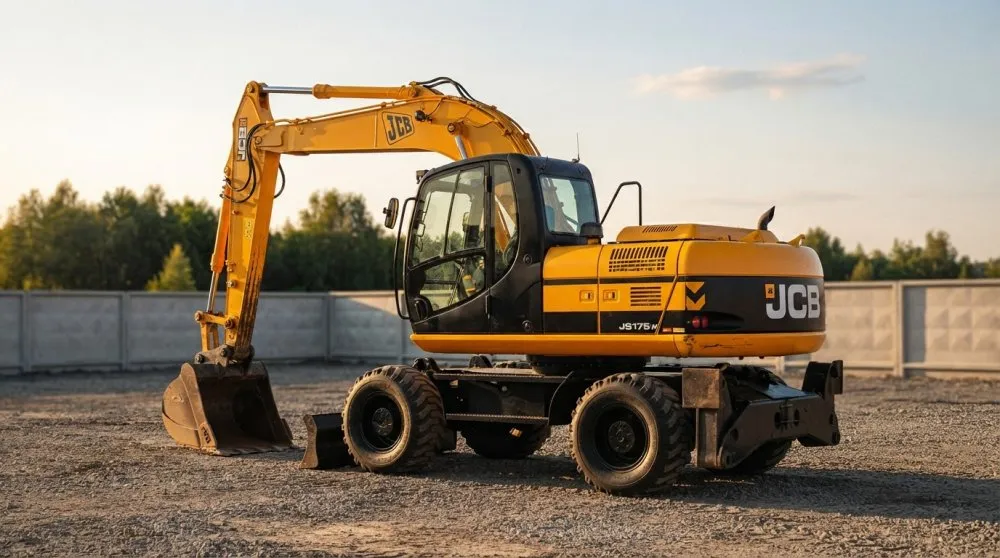 Колесный экскаватор JCB JS 175W